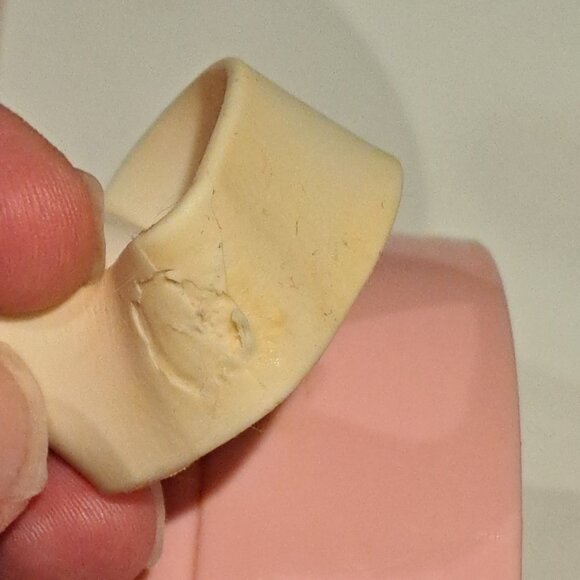 Pink plastic and metal tiffin - Picture 4 of 6